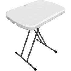 Lifetime Hvid Stål HDPE Picnicbord 66 x 71 x 46 cm