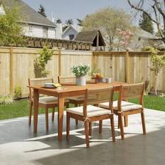 Bar Patio Dining Sets Alaterre Furniture Barton Weather-Resistant Patio Dining Set