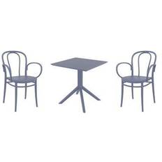 2 person dining set Farrah Square 2 Patio Dining Set