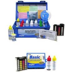 Taylor pool test kit Taylor k-2006c complete swimming pool chlorine test kit w/ additional basic kit