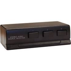 Amplifiers & Receivers E-Audio E-Audio 3 Way Stereo Audio Source Selector