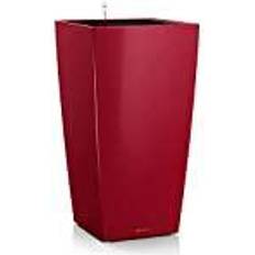 Lechuza Vaso Cubico Premium 40 Rosso Scarlatto Lucido 40x40xh75 cm