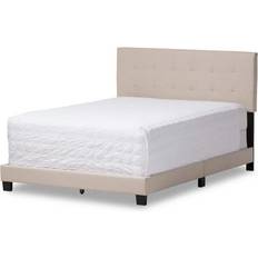 Baxton Studio Full Bed Frames Baxton Studio Full Brookfield Modern Grid Tufting