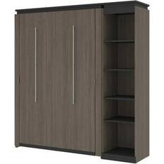 Narrow shelving unit BestAir 116890-000047 Orion Murphy Bed with Narrow Shelving