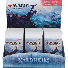 Magic the gathering set booster box Wizards of the Coast Magic the Gathering Kaldheim Set Booster Box