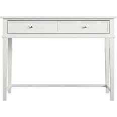 Loft24 Franklin 90 cm med Förvaring Låda Vit Skrivbord