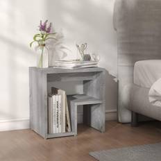 Grey Bedside Tables vidaXL grey sonoma Bedside Table 30x40cm