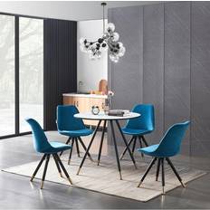 Life Interiors 5 Pieces Life Interiors Sofia Dorchester Dining Set 2pcs