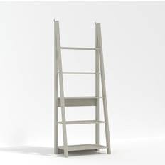 Grey Shelves LPD Furniture Tiva Ladder Book Shelf