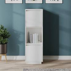 vidaXL Highboard Pine Storage Cabinet