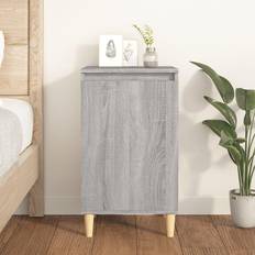 vidaXL grey sonoma Bedside Table