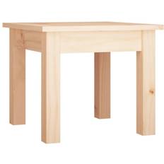 vidaXL Brown, 35 Solid Wood Pine Coffee Table