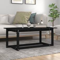 vidaXL Massivt Fyrretræ 110 x 55 x 45 cm Sofabord