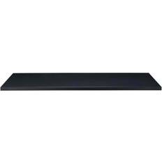 Black Bar Tables NetFurniture Medium Poseur, Square Laminate Bar Table