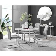 Grey Small Tables Furniturebox Adley Gloss Small Table