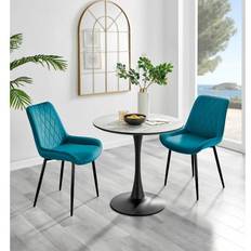 Blue Dining Tables Furniturebox Elina Dining Table