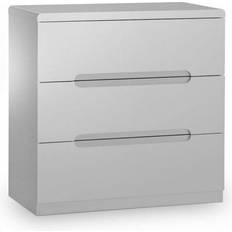 Chest of Drawers sale Julian Bowen Arden Gloss With 3 Chest of Drawer