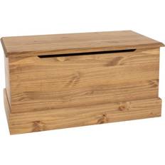 Marrone Panche Contenitore Home Source Malvern Pine Storage Bench