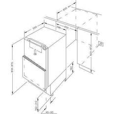 Amica Neveras Amica UB-Kühlgerät UKSX 361 900