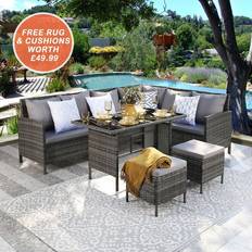 Grey Outdoor Sofas Home Garden Direct Grey Thalia Garden Corner Outdoor Sofa