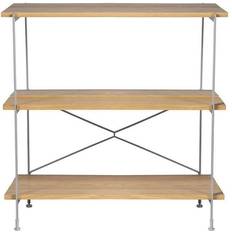 FDB Møbler A91 Nordhavn Shelving System Oak Nature Lacquered Silk Grey LS Book Shelf
