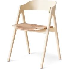 Findahls Mette Beech/Light Yellow Køkkenstol 75cm