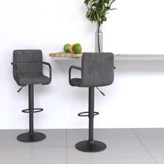 vidaXL 2x Bar Stool 2pcs