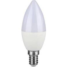 Samsung 40w V-TAC 21171 LED EEK F E14 Kerzenform 4.5W = 40W Warmweiß