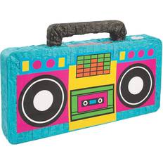 Party Supplies Boom Box Pinata 80's Party Decor 1 Piece