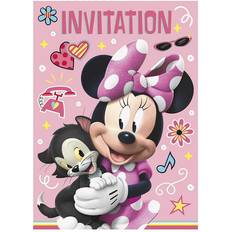 Unique Disney Minnie Mouse Party Invitations 5.5 x 4 8 Pcs
