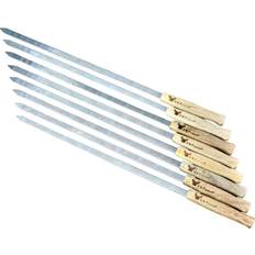 Silver Skewers G & F Products 17 Long Large Brazilian-Style BBQ Skewer