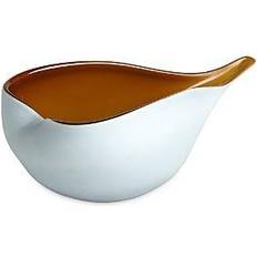 Vidrio Cuencos Large Frosted Bowl Cuenco