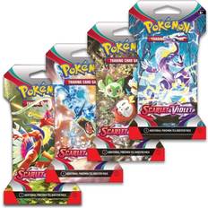 Nintendo POKEMON TCG: Scarlet & Violet Sleeved Booster Packs 8 Packs