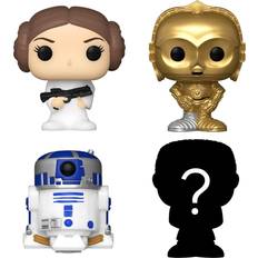 Bitty pop funko star wars Funko Bitty Pop Star Wars Leia R2-D2 C-3Po 4-Pack