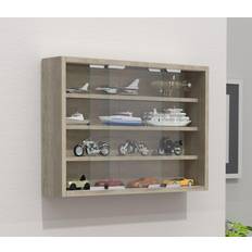 Beige Vitrinen VCM Holz Vitrine