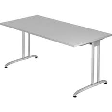 Schreibtische Hammerbacher HAMMERBACHER Altus lichtgrau Schreibtisch