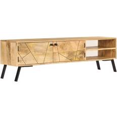 Jern TV-borde vidaXL Tv-Skab 140 x 30 x 40 cm Massivt Mangotræ TV-bord