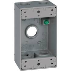 Twilight Switches & Motion Detectors SIGMA electric 4-1/2 in. rectangle metallic 1 gang weatherproof box -pack of 1