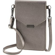 Beige Fodral Hama Design Line Cross-Body Phone Case Beige, Gold