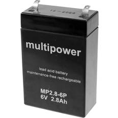 Batterier & Opladere Multipower 6V 2,8Ah