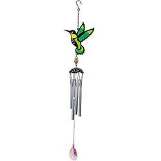 Silver Trellises Red Carpet Studios 10482 Wind Chime, Hummingbird