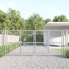 vidaXL Mesh Garden Gate Fence Door Fencing 300x200cm