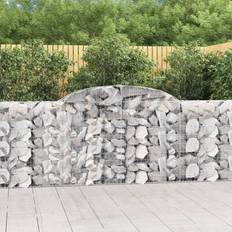 Iron x vidaXL Arched Gabion Baskets 10 Iron