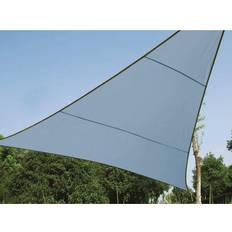 Verde Tendalini a Vela Perel Telo Ombreggiante Triangolo 5 x 5 x 5 m Blu-grigio