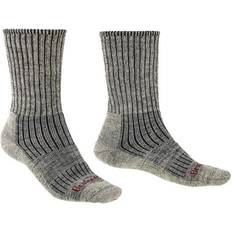 Men's Midweight Merino Comfort Boot Socks - Stone Grey