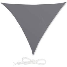 Relaxdays Tenda A Vela Triangolare Idrorepellente Anti UV Terrazza E Giardino 4x4x4 m
