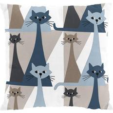 Arvidssons Textil Kitty Kuddöverdrag Blå, Grå, Vit, Beige