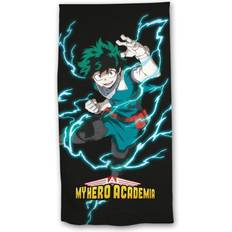 Coton Serviettes de bain My Hero Academia Cotton beach towel Badehåndklæde Sort