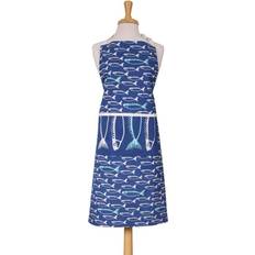 Dexam Adult Fish Marine Apron Blue