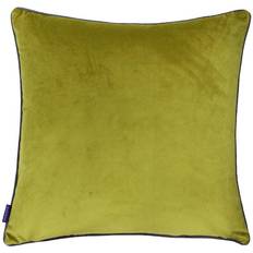 Paoletti Meridian 55X55 Poly Cushion Complete Decoration Pillows Black, Green